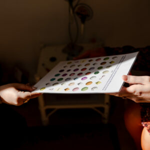 Formes géométriques de couleurs du langage de la lumière